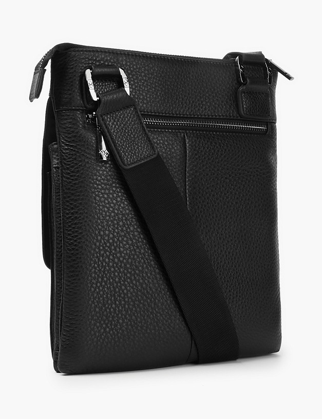 Черная мужская сумка MASCOTTE 622-2112-102 | ракурс 3