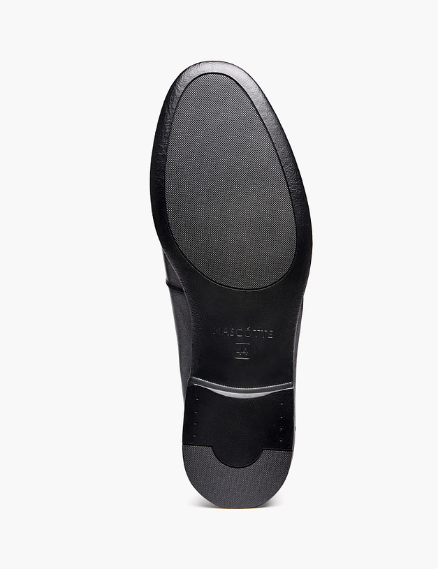 Черные мужские полуботинки MASCOTTE 58-614011-0102 | ракурс 5