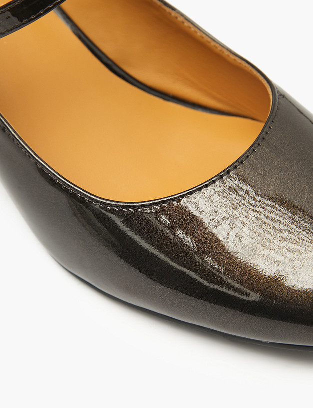 Темно-коричневые женские туфли Мэри Джейн MASCOTTE 126-525411-0709 | ракурс 6