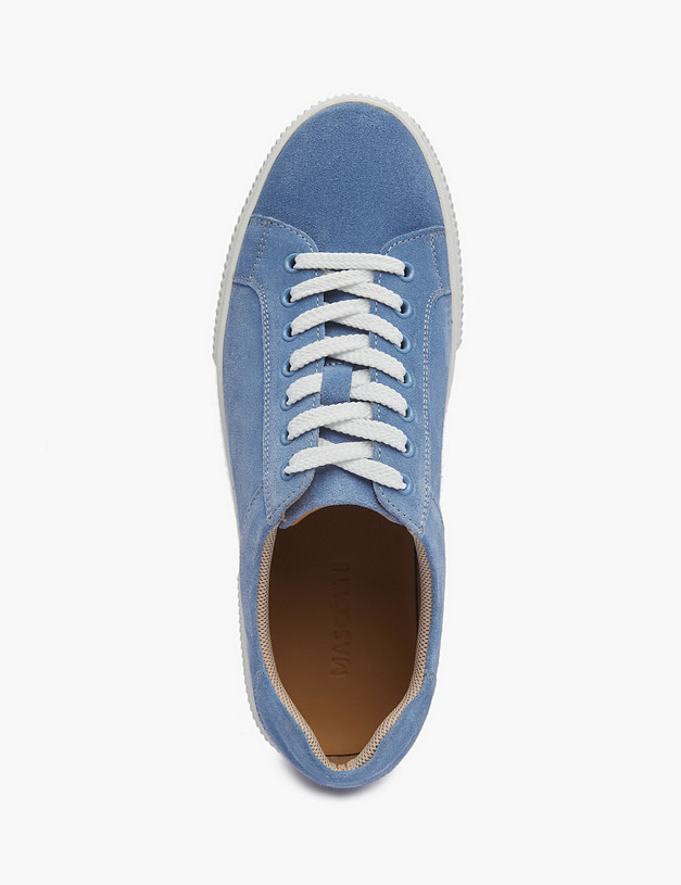 Голубые мужские кеды MASCOTTE 58-3150323-3226M | ракурс 5