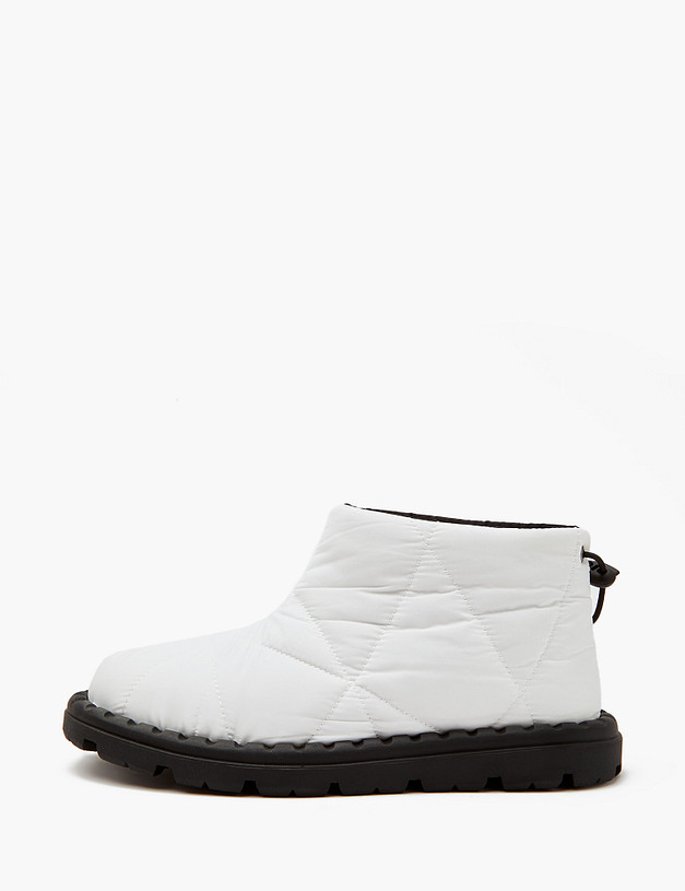 Белые женские дутики MASCOTTE 128-321827-0201 | ракурс 1