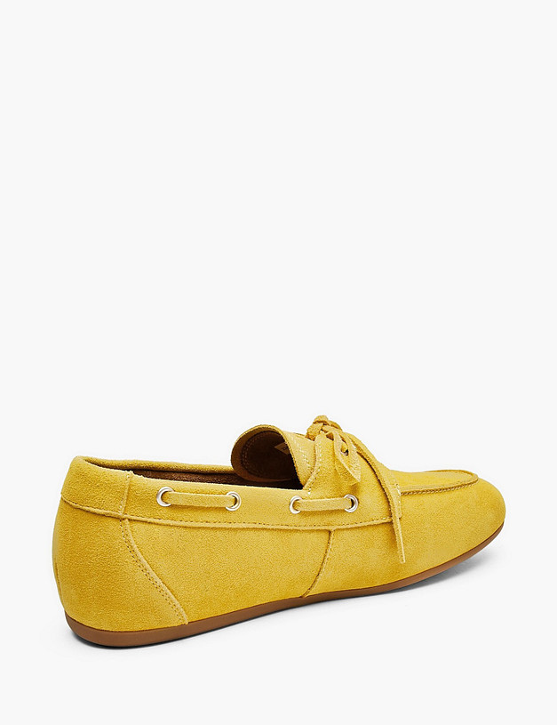 Желтые женские полуботинки MASCOTTE 234-610021-0218 | ракурс 3