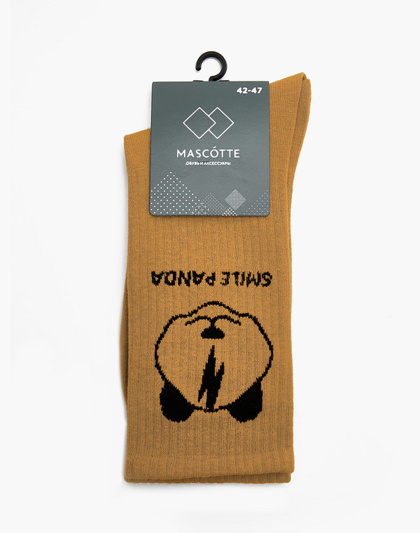 764-3108-2618 Носки мужские горчичный, Mascotte
