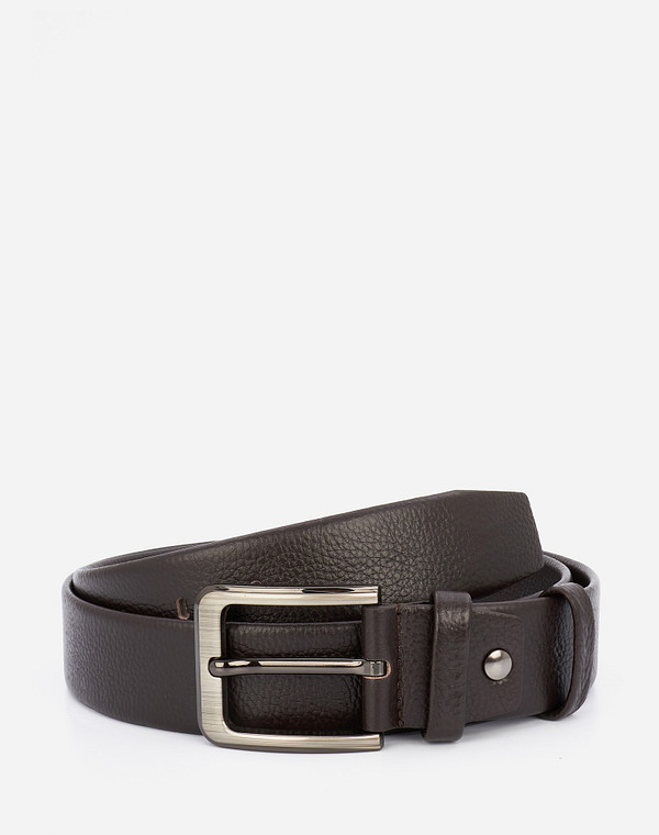 727-1202-109 Ремень муж. нат.кожа/нат.кожа корич, Mascotte