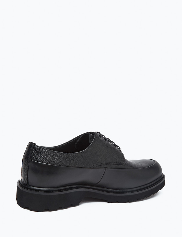 Черные мужские дерби MASCOTTE 175-320911-0102 | ракурс 3