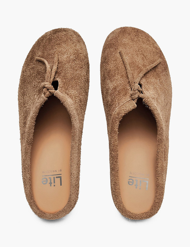 Коричневые женские сабо MASCOTTE 98-610911-0209 | ракурс 4