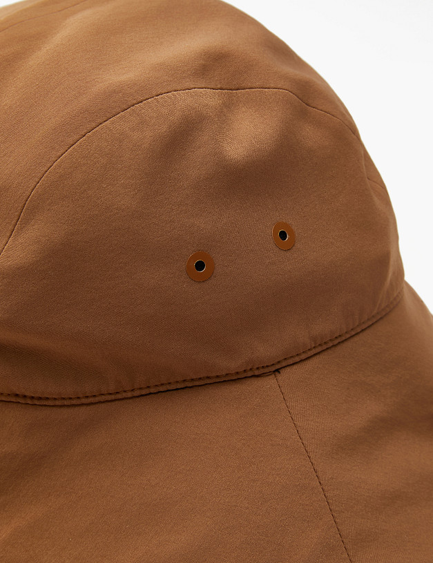 Бежевая женская панама MASCOTTE 785-4103-2418 | ракурс 4 Бежевая женская панама MASCOTTE 785-4103-2418 | ракурс 4