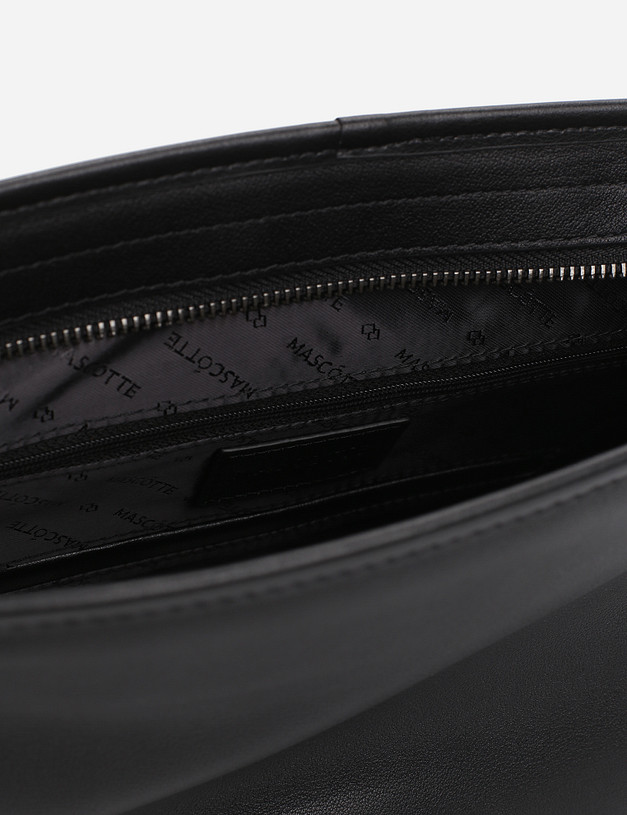 Черная мужская сумка-мессенджер MASCOTTE 604-1127-102 | ракурс 4