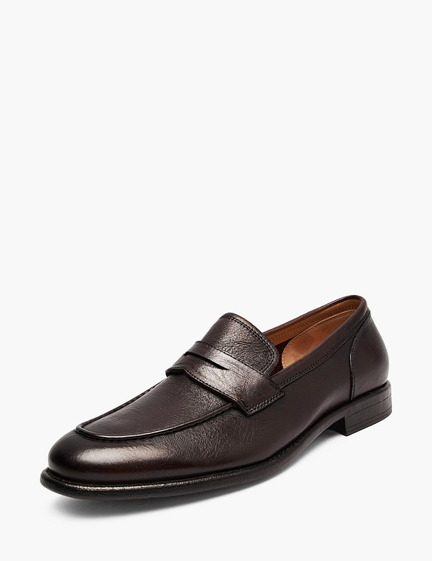 Коричневые мужские полуботинки MASCOTTE 58-610911-0109 | ракурс 2