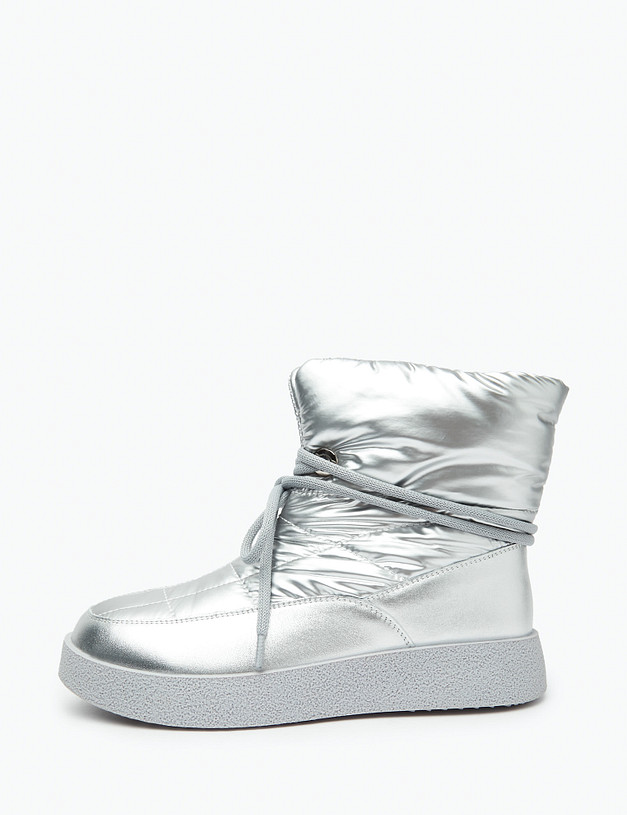 Серебристые женские дутики MASCOTTE 36-321321-0216 | ракурс 1 Серебристые женские дутики MASCOTTE 36-321321-0216 | ракурс 1