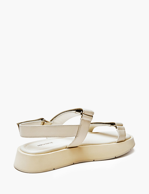 Молочные женские сандалии MASCOTTE 172-4126212-6536M | ракурс 3