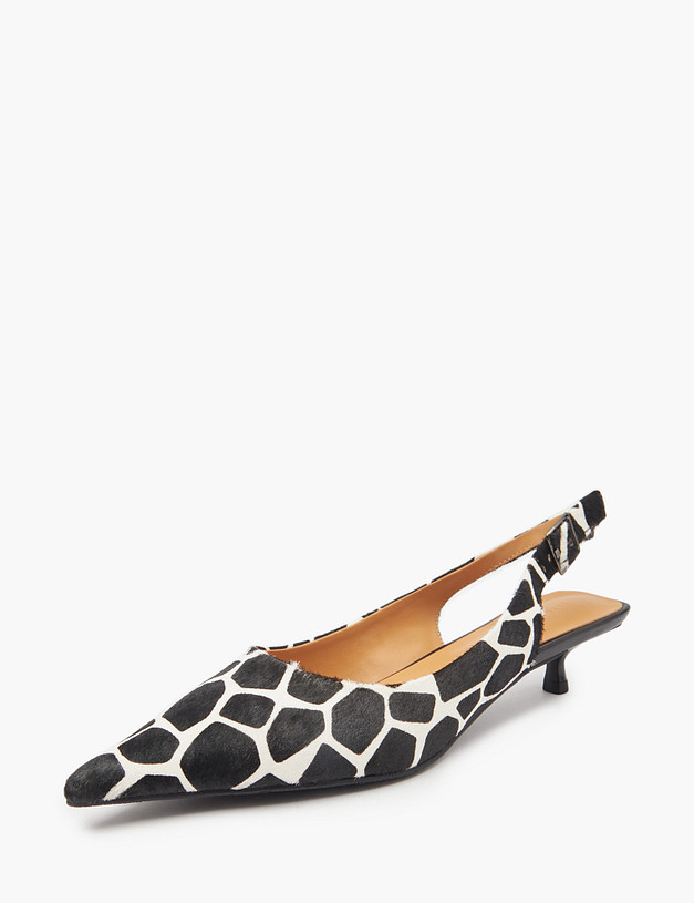Женские туфли с анималистичным принтом MASCOTTE 100-514611-0121 | ракурс 2 Женские туфли с анималистичным принтом MASCOTTE 100-514611-0121 | ракурс 2