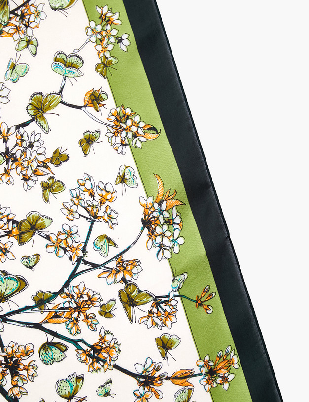 Зеленый женский платок MASCOTTE 766-4111-2404 | ракурс 3