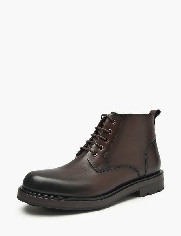 Коричневые мужские ботинки MASCOTTE 175-526622-0109 | ракурс 2