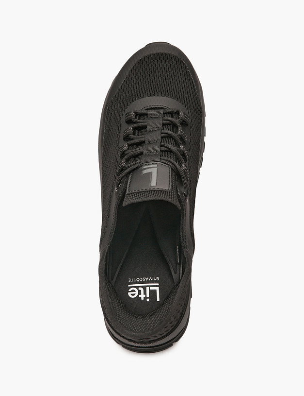Черные мужские кроссовки MASCOTTE 64-5131891-0202 | ракурс 6