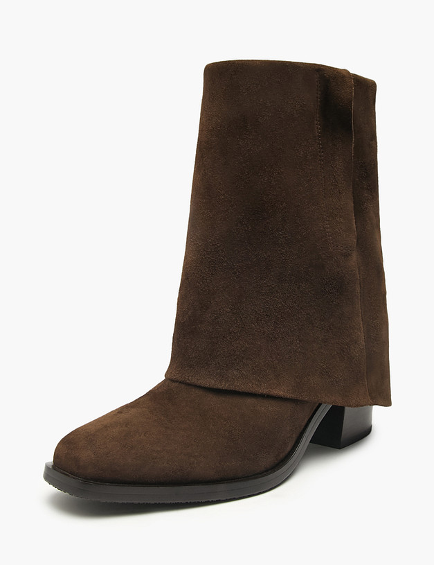 Коричневые женские ботильоны MASCOTTE 175-5282222-4680M | ракурс 4