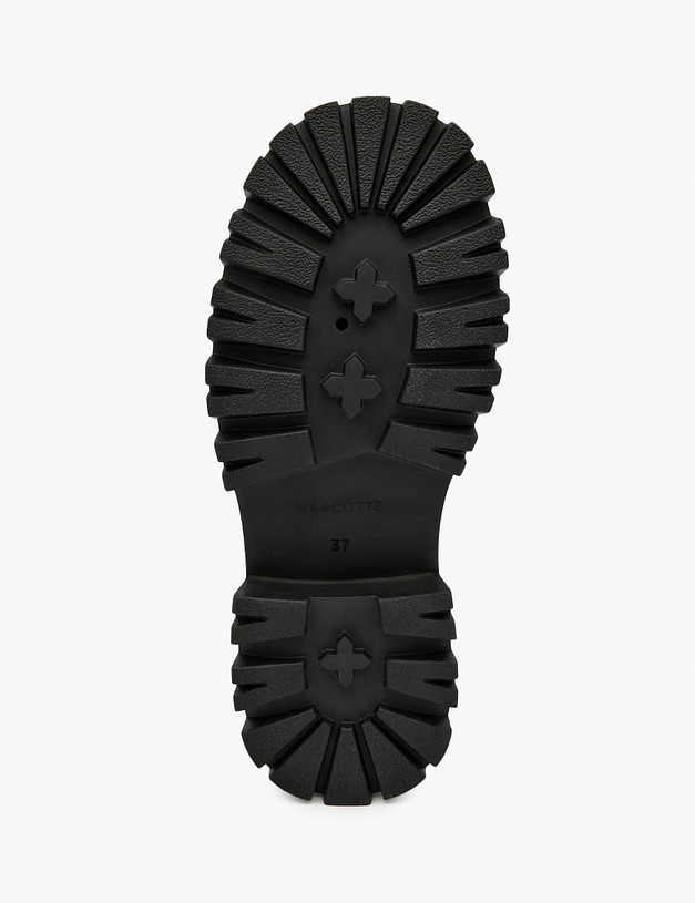 Коричневые женские зимние ботинки MASCOTTE 58-322031-0109 | ракурс 5