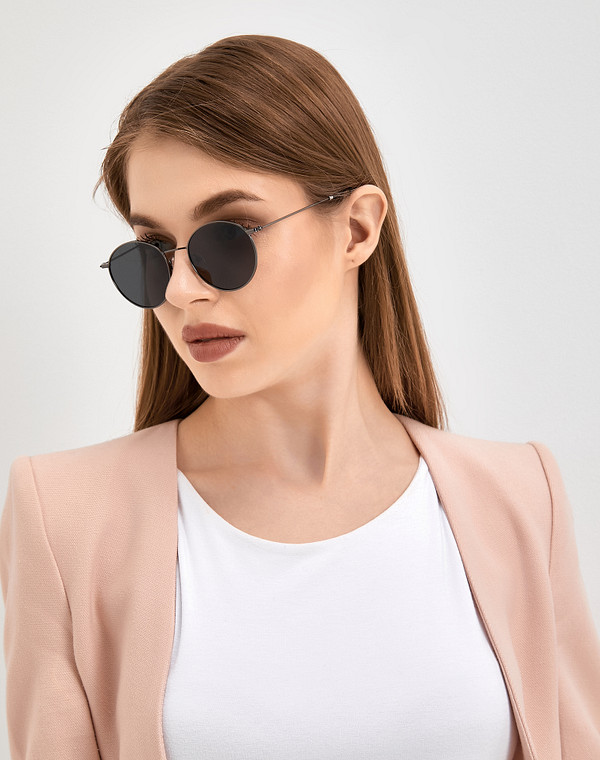 753-3113-7710 Очки женские и.мат. серый, Mascotte