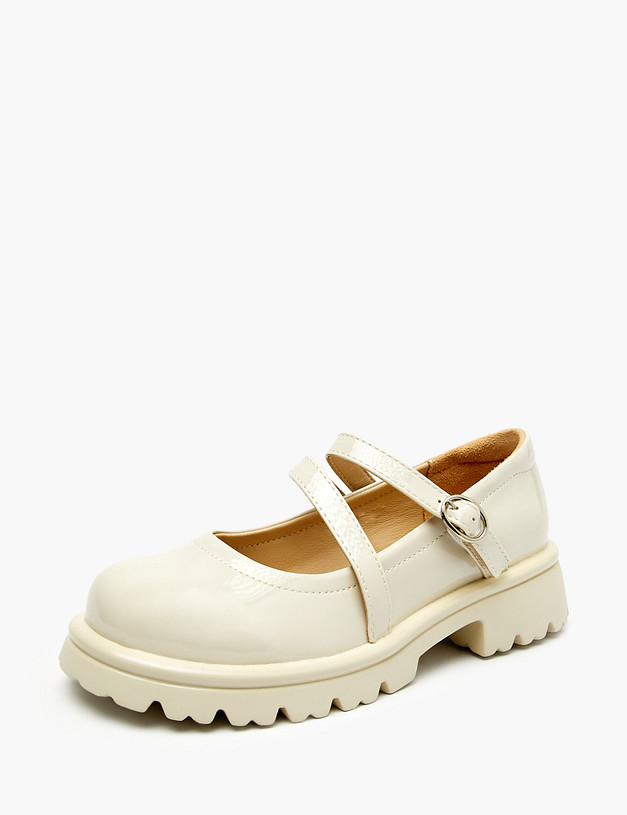 Молочные туфли Мэри Джейн для девочек MASCOTTE 98-522211-0601 | ракурс 3