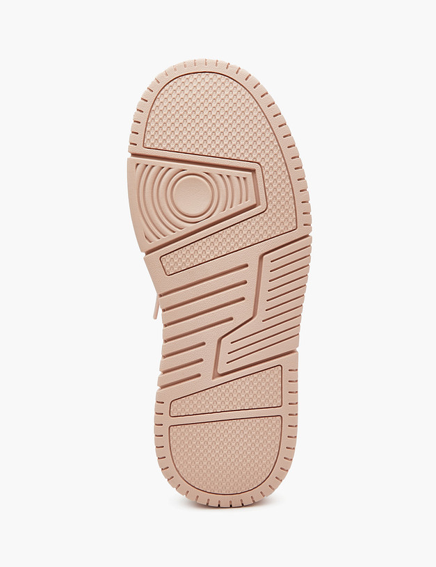 Розовые женские кеды с белыми элементами MASCOTTE 234-323823-0606 | ракурс 6 Розовые женские кеды с белыми элементами MASCOTTE 234-323823-0606 | ракурс 6