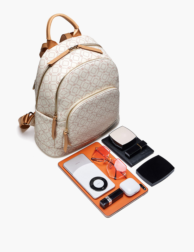 Молочный женский рюкзак MASCOTTE 647-4209-608 | ракурс 6