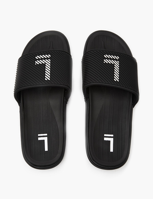 Черные мужские сабо MASCOTTE 194-410521-7702 | ракурс 4