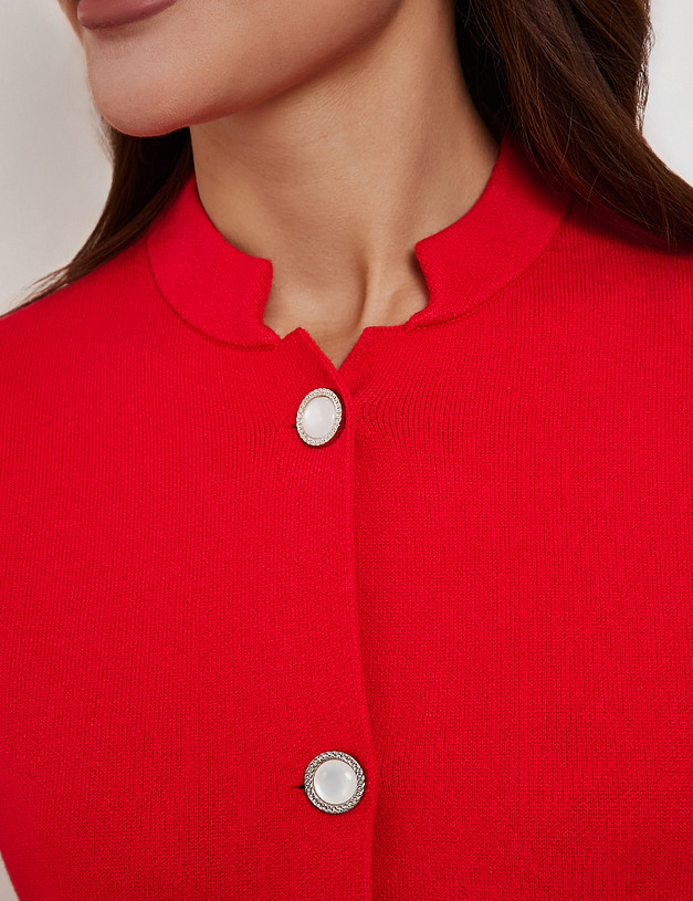 Красный женский кардиган MASCOTTE 852-6119-2405 | ракурс 5