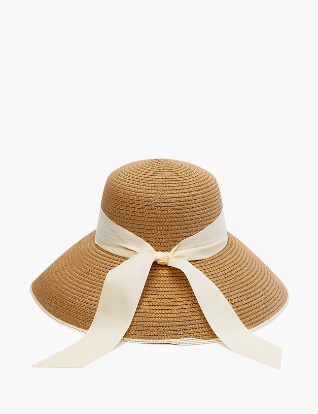 Коричневая женская шляпа MASCOTTE 756-2104-1009 | ракурс 2