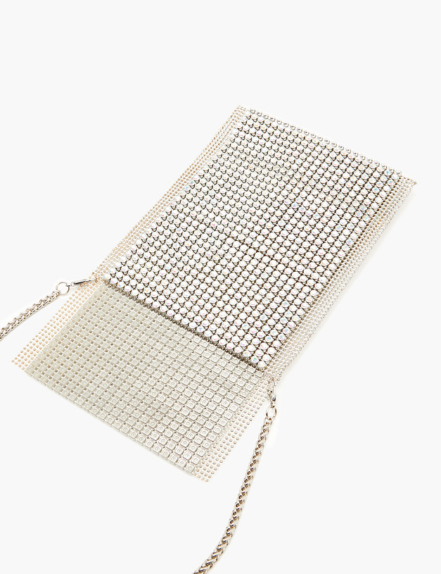 Серебристая женская сумка MASCOTTE 679-3213-7716 | ракурс 4