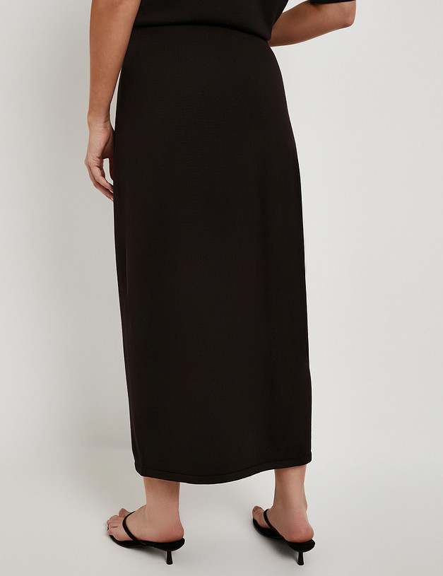 Коричневая женская юбка MASCOTTE 852-6121-2409 | ракурс 4