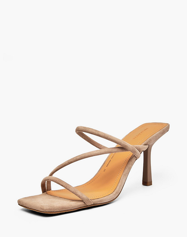 234-611491-4699M Туфли летние женские велюр/б.п. серо-беж, Mascotte