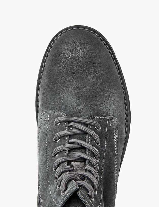 Серые зимние мужские ботинки MASCOTTE 58-3290732-2240M | ракурс 5