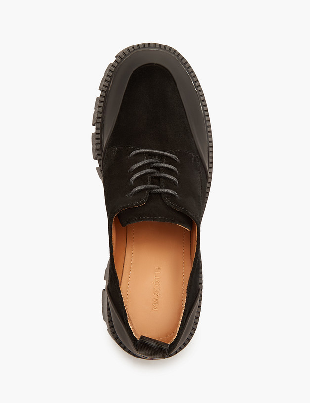 Черные женские дерби MASCOTTE 233-324712-0202 | ракурс 4