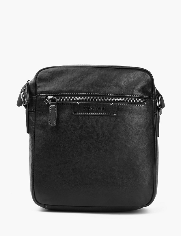 Черная мужская сумка MASCOTTE 604-2150-102 | ракурс 2