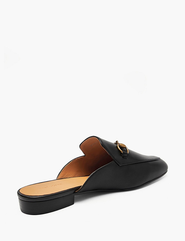 Черные женские сабо MASCOTTE 126-616111-3501M | ракурс 3