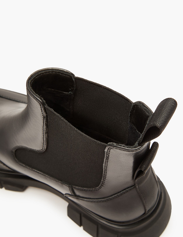 Черные женские челси MASCOTTE 233-321321-0102 | ракурс 7 Черные женские челси MASCOTTE 233-321321-0102 | ракурс 7