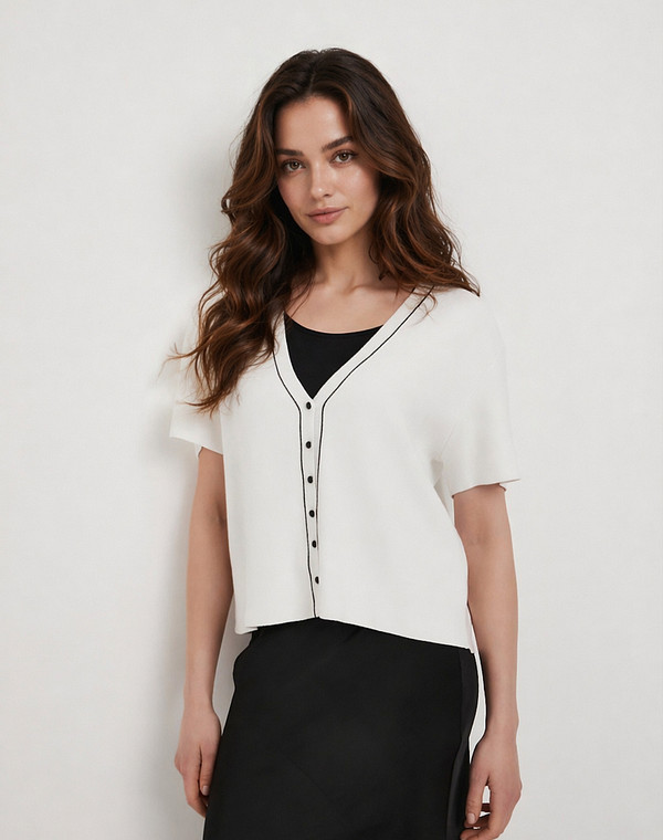 990-6101-2401 Джемпер женский молочн, Mascotte