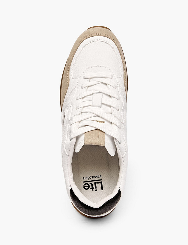 Белые женские кеды MASCOTTE 64-524621-0601 | ракурс 4