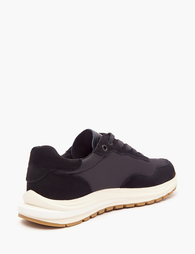 Черные кроссовки для девочек MASCOTTE 234-320621-0202 | ракурс 5