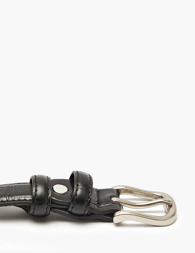 Черный женский ремень MASCOTTE 701-5202-102 | ракурс 5