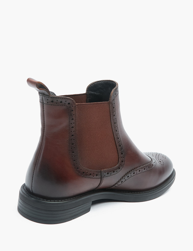 Коричневые женские челси MASCOTTE 58-020822-0109 | ракурс 3