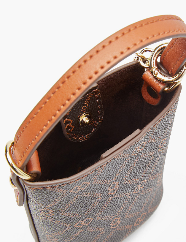 Коричневый брелок MASCOTTE 602-3230-609 | ракурс 4