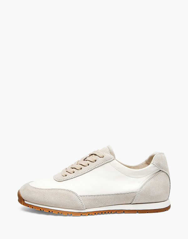 78-610721-0201 Полуботинки для активного отдыха женские велюр-текстиль/текстиль св.серый-молочн, Mascotte