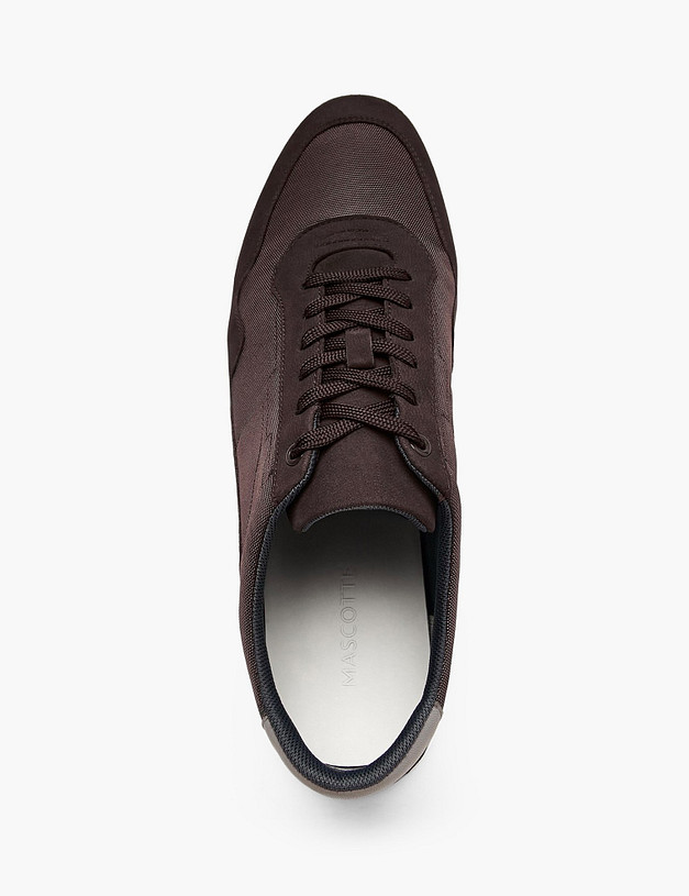 Коричневые мужские полуботинки MASCOTTE 175-6190221-3382M | ракурс 4