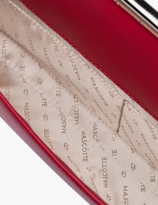 Красный женский клатч MASCOTTE 616-6101-605 | ракурс 3