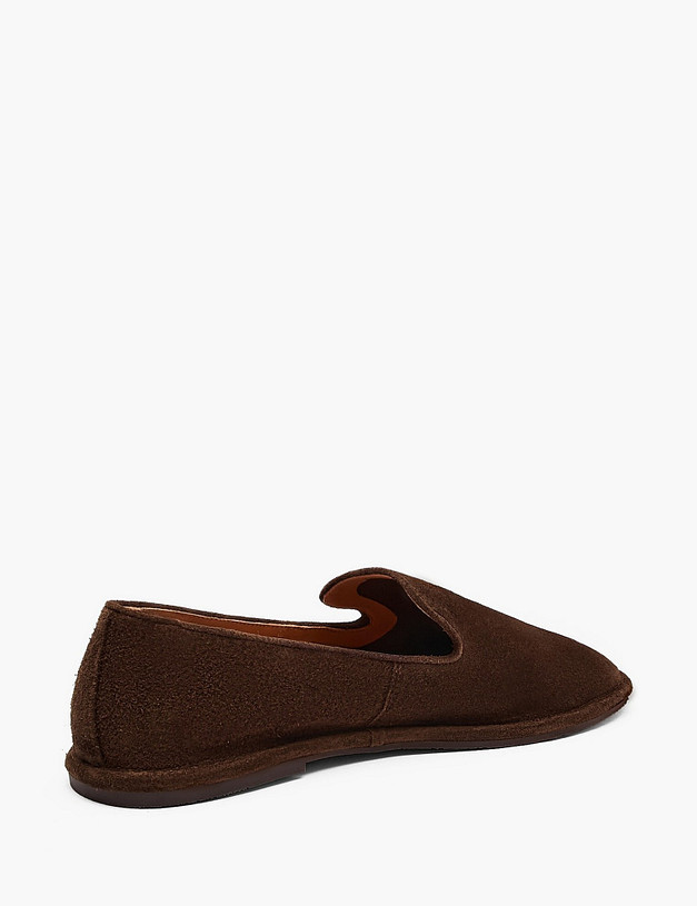 Коричневые женские слиперы MASCOTTE 175-6103891-6602M | ракурс 3