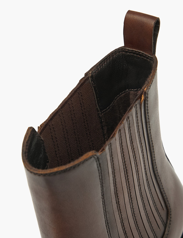 Коричневые женские казаки MASCOTTE 58-526321-0109 | ракурс 8