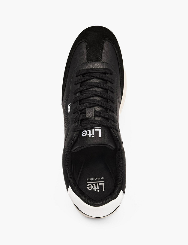 Черные мужские полуботинки MASCOTTE 189-611021-0602 | ракурс 4