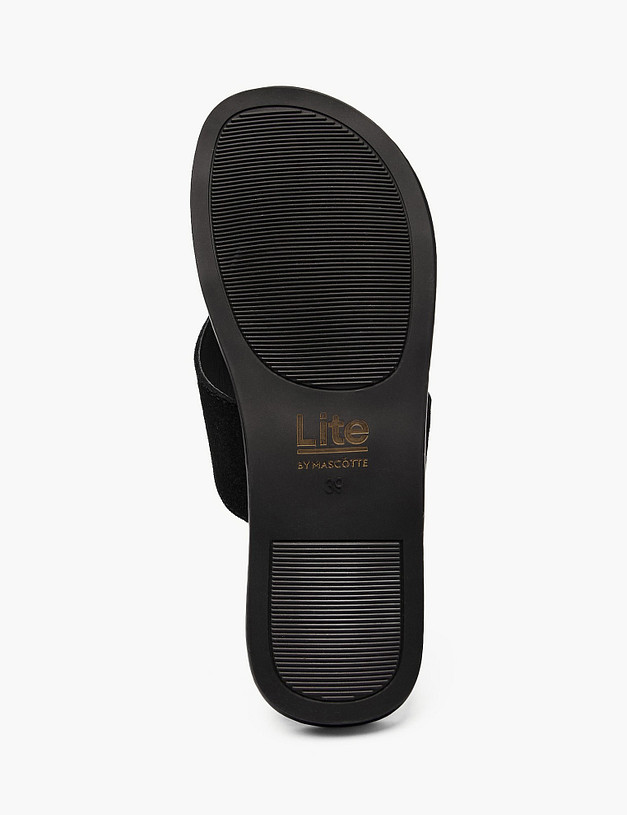 Черные женские сабо MASCOTTE 98-611411-0202 | ракурс 5