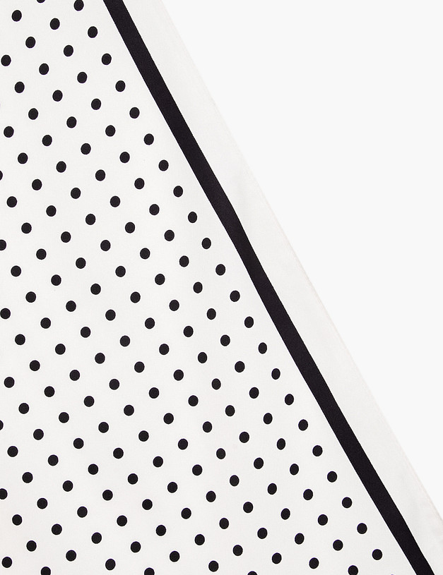 Белый женский платок MASCOTTE 766-6114-2421 | ракурс 4